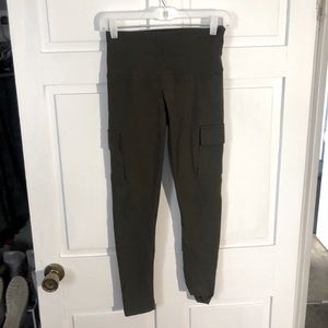 SALE: Green Cargo Leggings